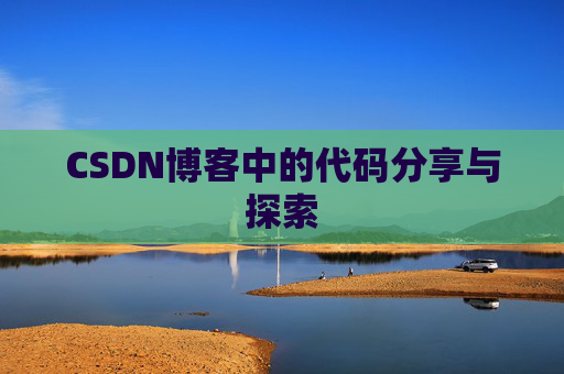 CSDN博客中的代码分享与探索